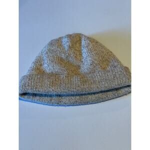 Eddie Bauer Wool Beanie style hat beige